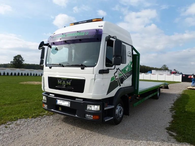 MAN TGL 12.250 / 12.240 / POMOC DROGOWA / AUTOLAWETA / SPECJALNY / EURO 5  dł. 7.60 m / dmc 11.990 kg / okazja