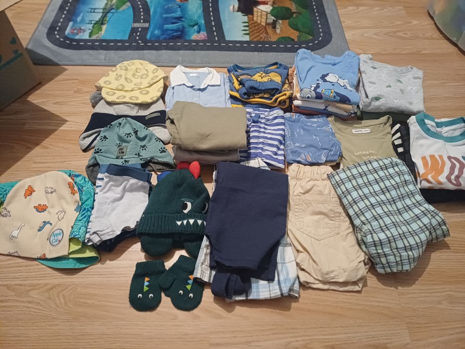 Paczka ubrań dla chłopca 74, 80, 86