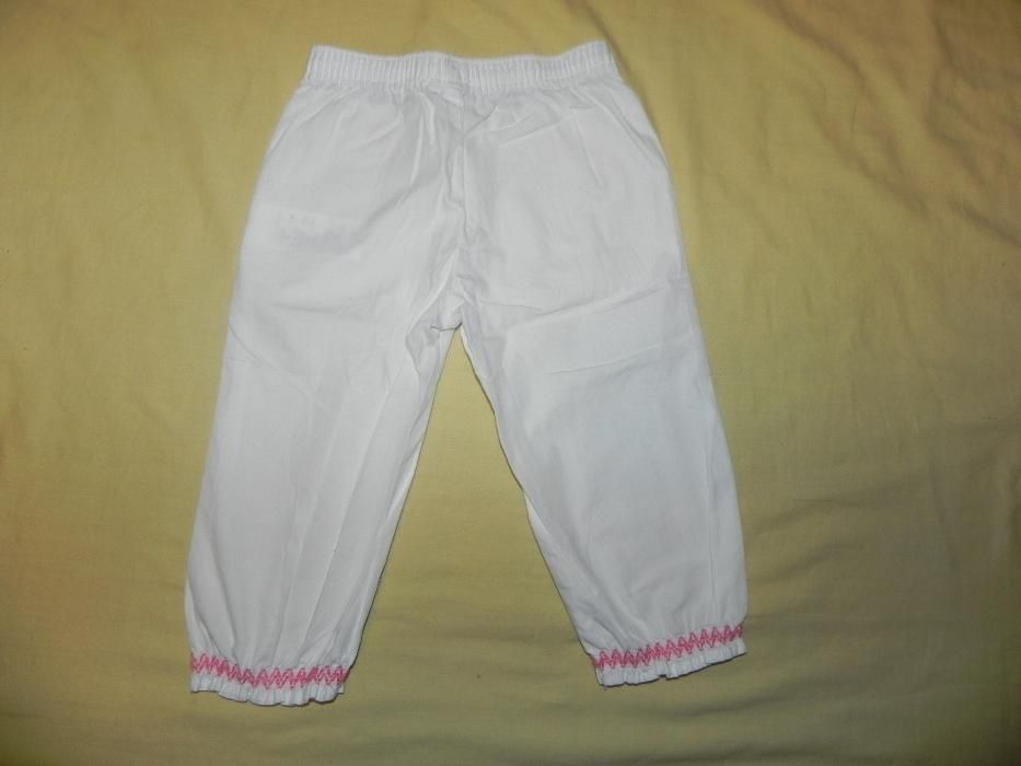 бриджи белые штанишки капры