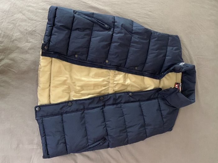 Coletes acolchoados da marca desportiva MACRON - Azul - M e XL
