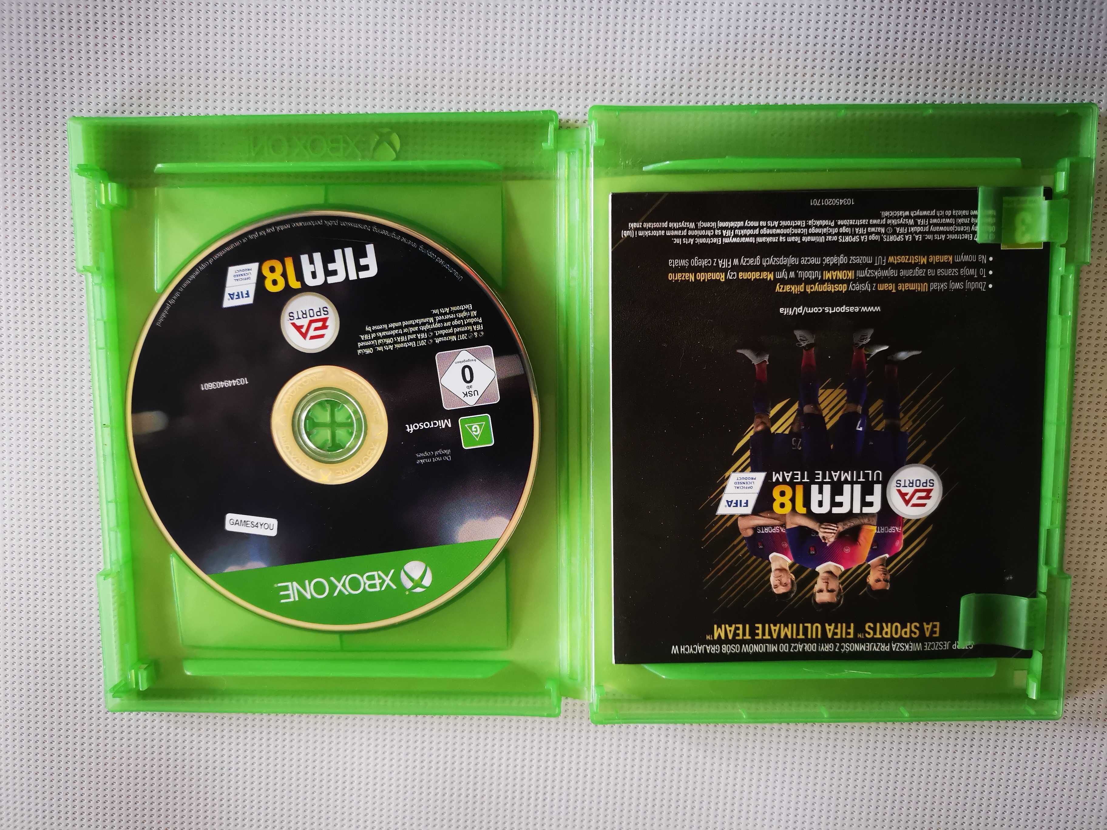 Gra Fifa 18 XBOX ONE