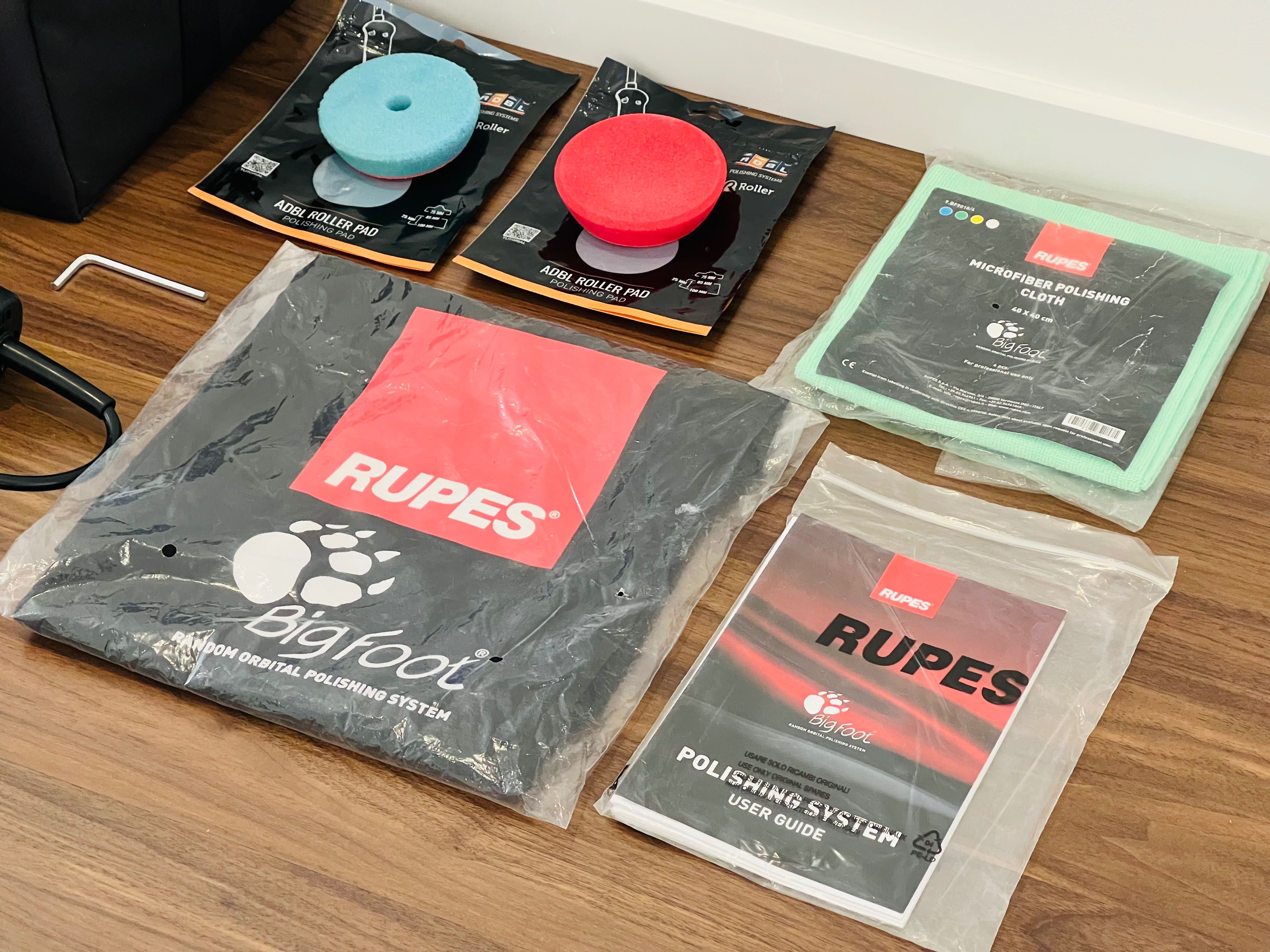 Kit polidora orbital RUPES LHR75E Lux
