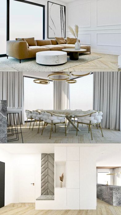 Projektowanie wnętrz/ Aranżacja wnętrz / Projektant / Wizualizacje 3D