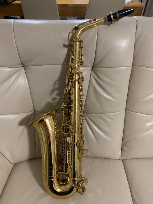 Saksofon altowy. Polecam do nauki. Piękny dźwięk.