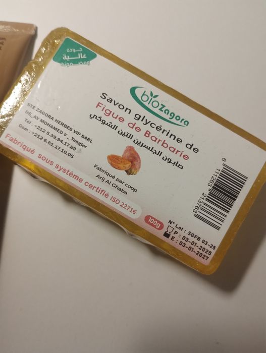 Marokańskie mydło z opuncją figową