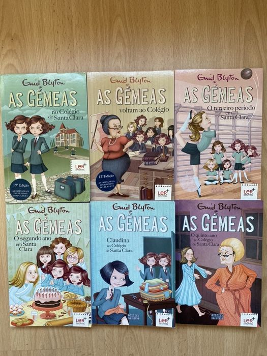 Livros “As Gémeas” - Enid Blyton
