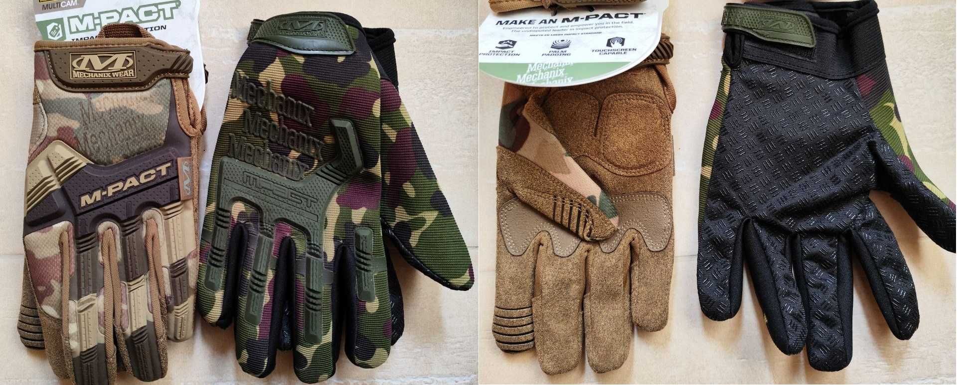 Распродажа! Перчатки тактические Mechanix FastFit M-Pact и Masley
