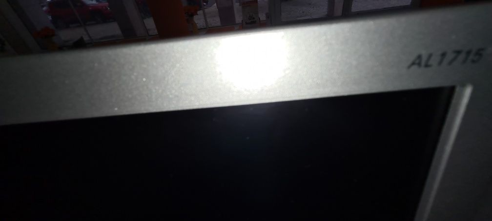 Monitor Acer modelo AL1715 cinza em bom estado