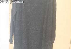 Vestido Preto com Brilhantes CANDA