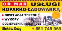 Usługi Koparko-Ładowarką i Koparką 16ton Staszów okolice