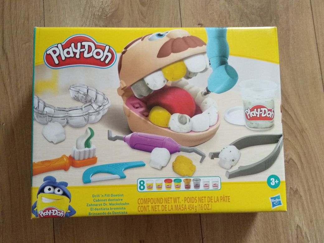 NOWY Play doh dentysta ciastolina