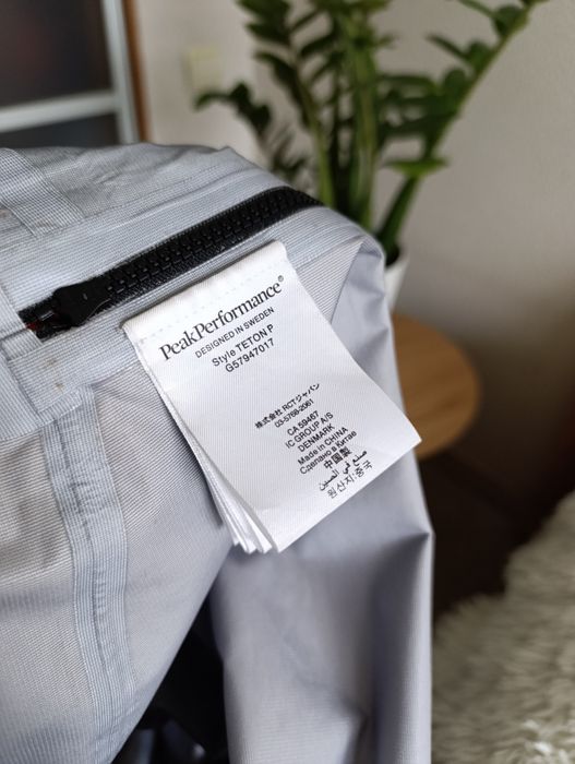 Мужские горнолыжные штаны peak performance teton p recco mens ski pant