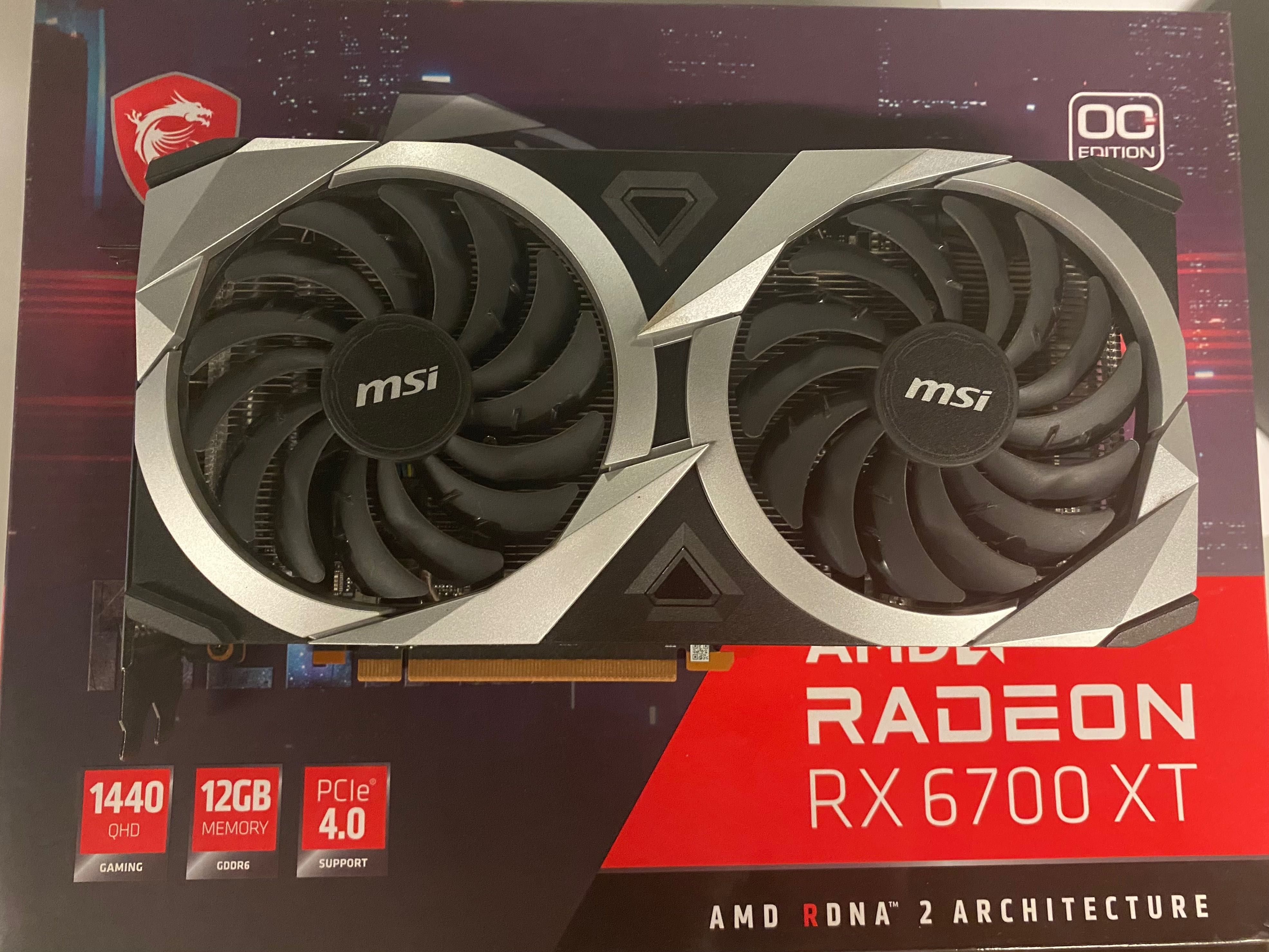 Karta AMD Radeon RX 6700XT