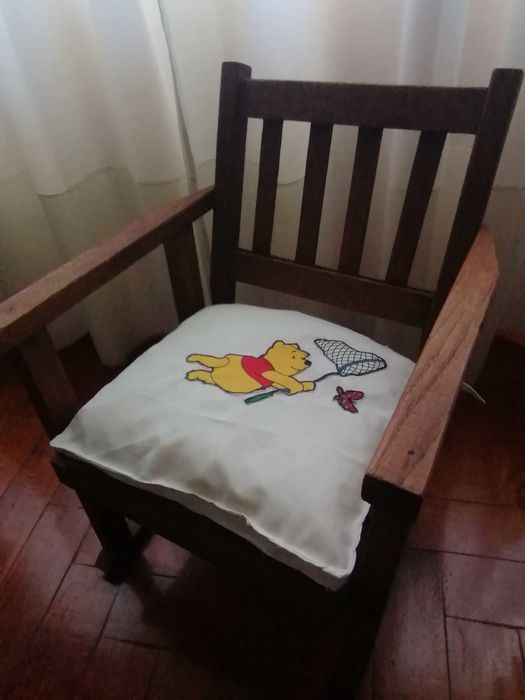 Cadeira de Baloiço em Madeira