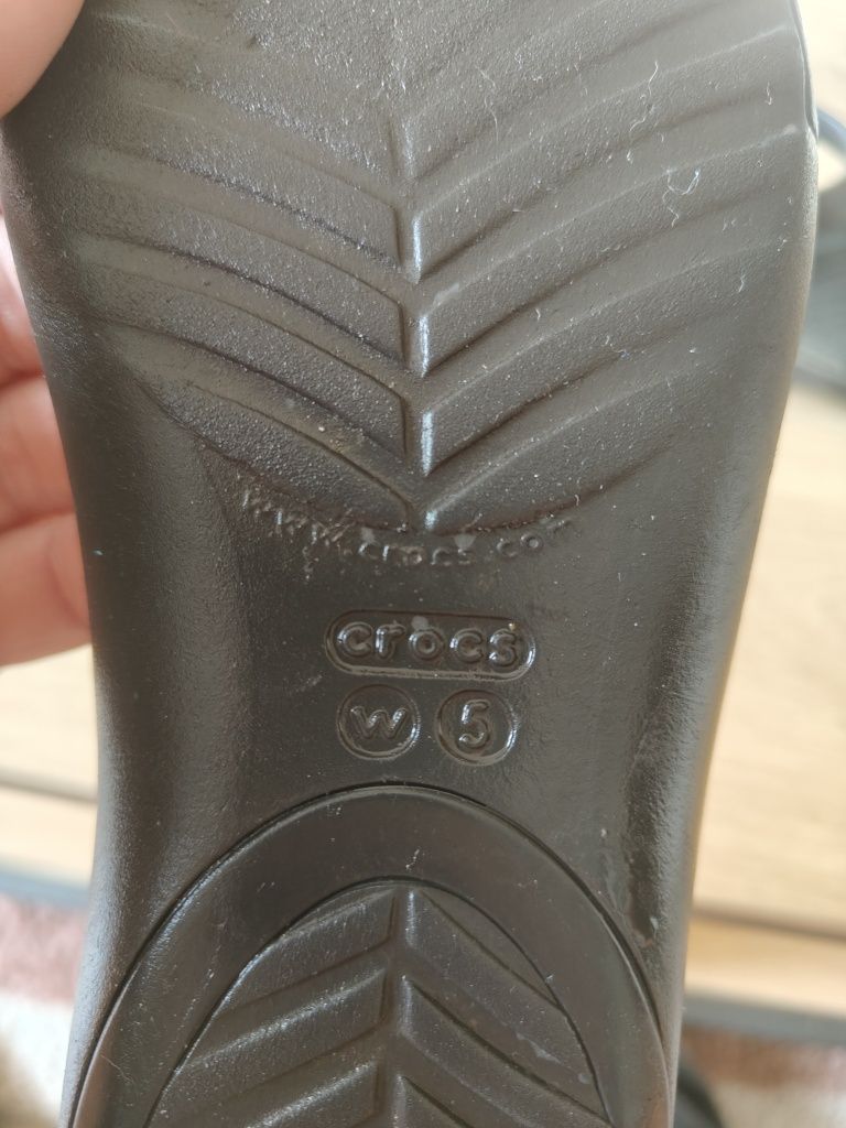 CROCS sandałki gumowe