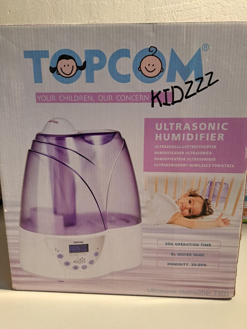 Nawilżacz powietrza z jonizatorem Topcom Ultrasonic 1801