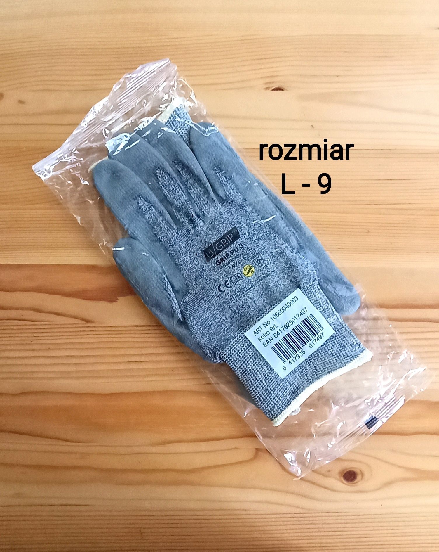 Rękawiczki antyprzecięciowe 9 (L) i 10 (XL) - rękawice robocze