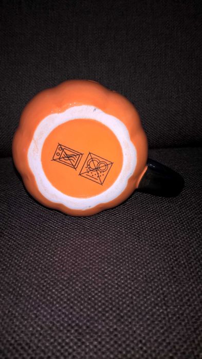 ceramiczny kubek dynia jesień Halloween (nowy)