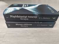 Dwa tomy 50 twarzy Greya i nowe oblicze Greya - E L James