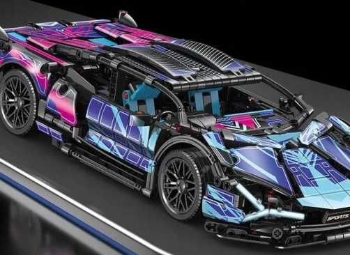 NOWY Zestaw Klocków Samochód Sportowy Lamborghini (1:14) - 1314 el.