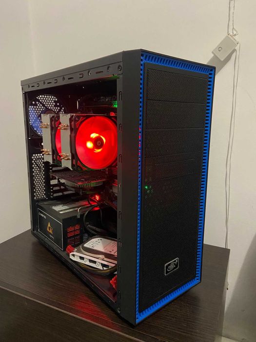 комп'ютер jingsha x99 dual 2x xeon 2697v3 28/56 ядер 3ds max RX580 8GB