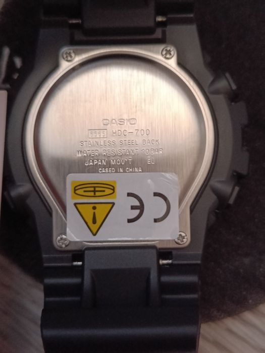 Чоловічий годинник Casio HDC-700-1AVCF