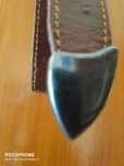 Cinto de cabedal