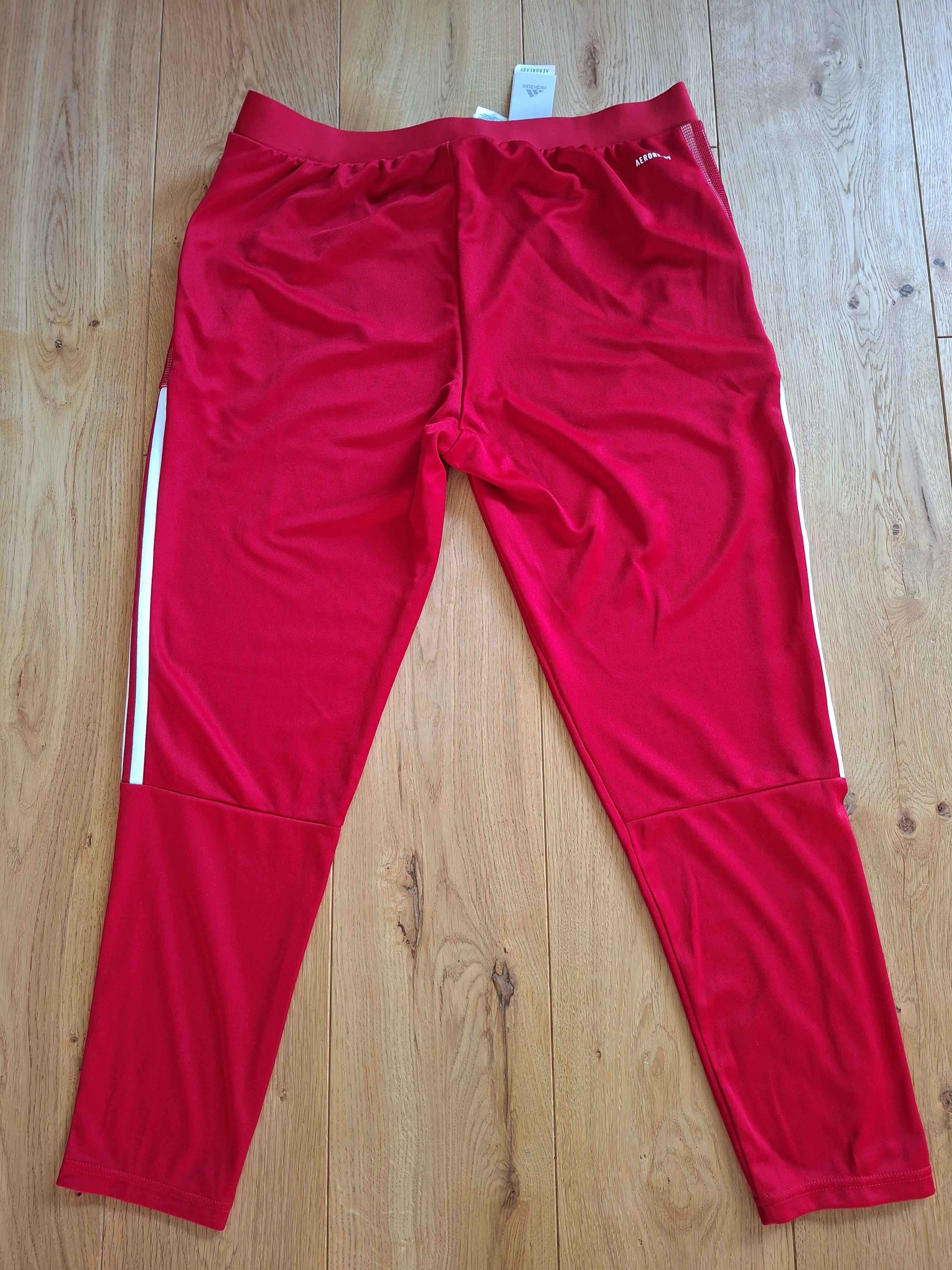 Spodnie dresowe Adidas Tiro 21 GJ9869, rozmiar XL, czerwone