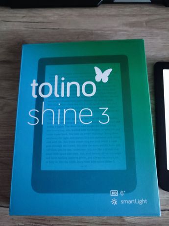 Электронная книжка читалка Tolino Shine 3 новая HD 300 ppi Германия