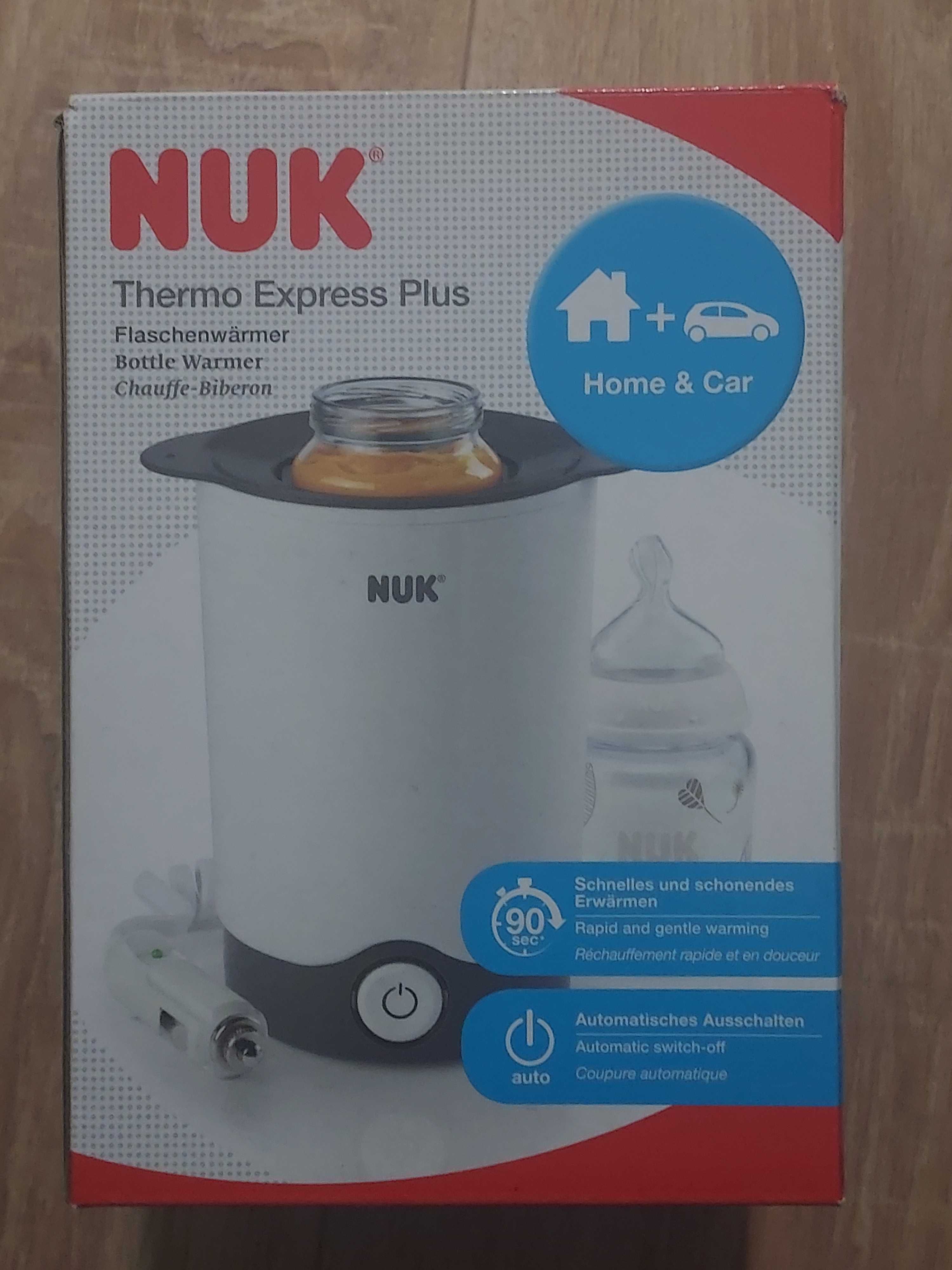 NUK Thermo Express Plus Home+Car (novo na caixa)