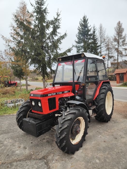 Ciągnik Rolniczy Zetor 7745 TURBO 4x4 Zarejestrowany nie7245 nie Ursus