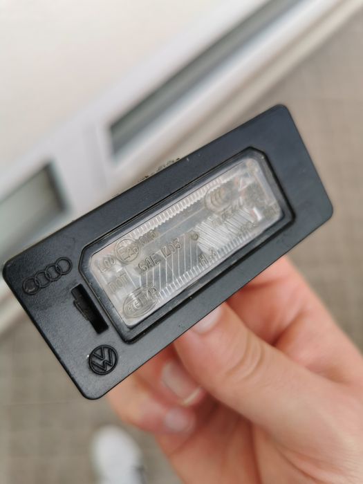 Luz de matrícula Audi A4 e a5