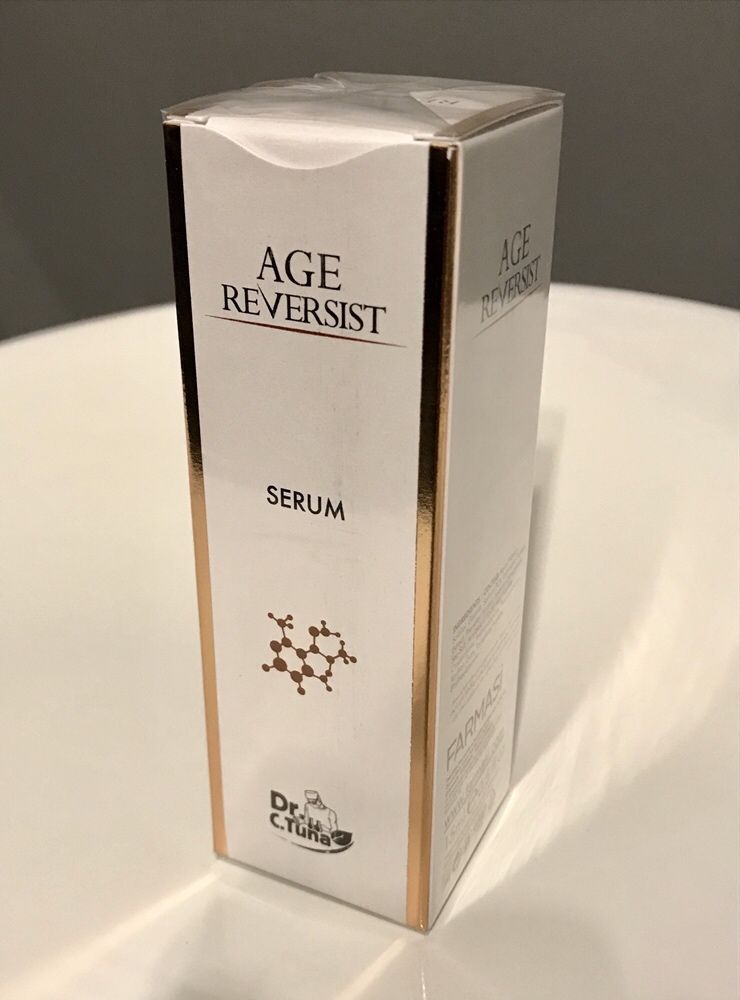 Efekt BOTOKSU Serum na D/N Age Reversist Farmasi Dr Tuna Żelazko Twarz