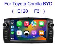 Radio nawigacja TOYOTA COROLLA E120  2000 ÷ 2006 Android Carplay