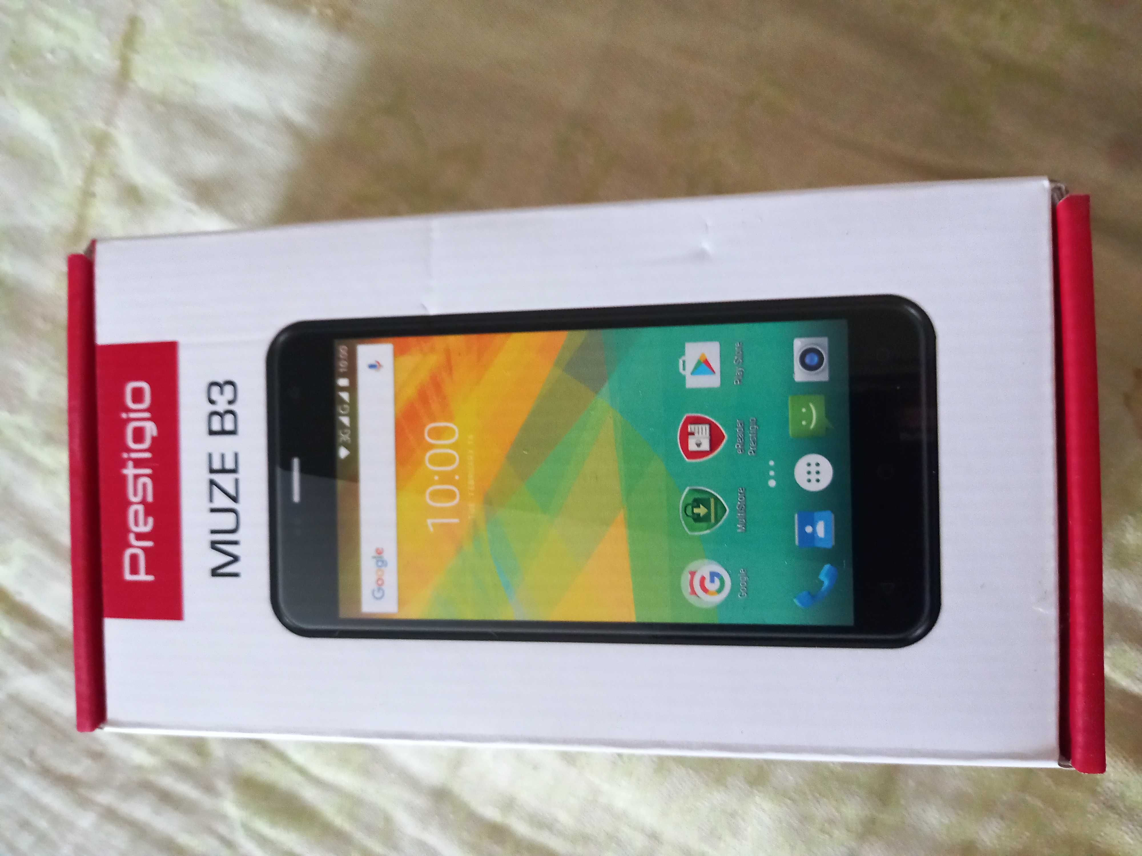 Смартфон Prestigio MUZE B3 (тюнинг carbon) 2 сим