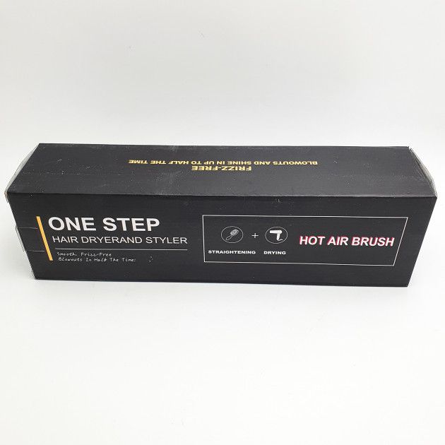 Фен щетка расчёска для укладки волос стайлер 3 в 1 One Step, есть опт