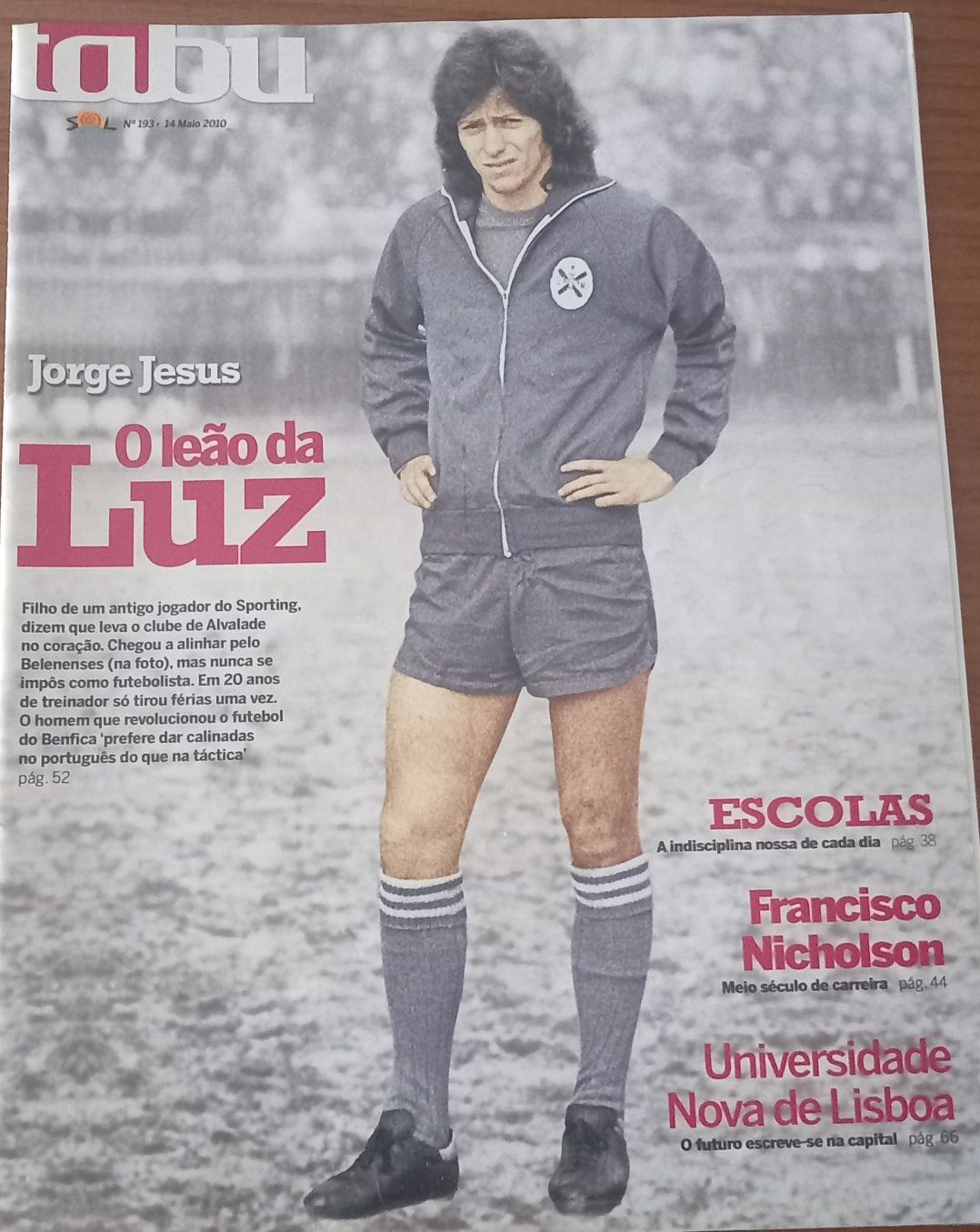 Jorge Jesus 2010 o treinador em revista