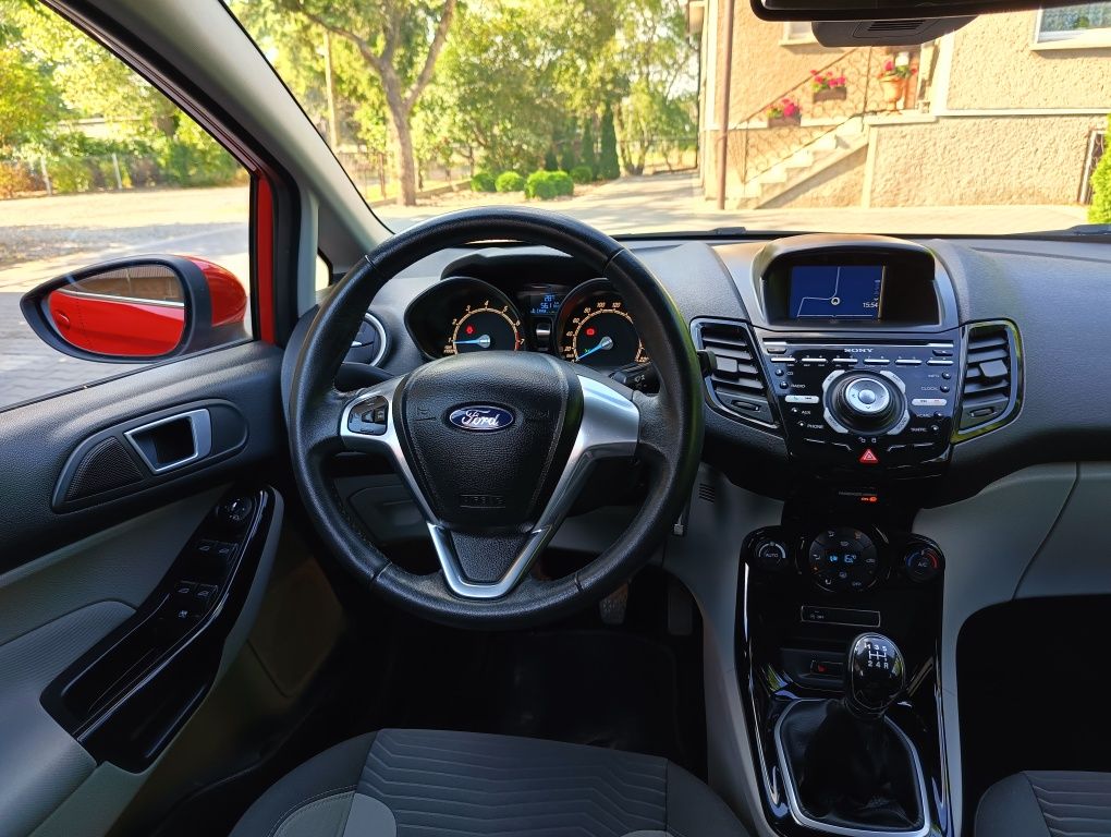 ##Ford Fiesta MK7 Lift 2014r Benzyna Nawigacja Ledy PDC Alu Okazja #/#