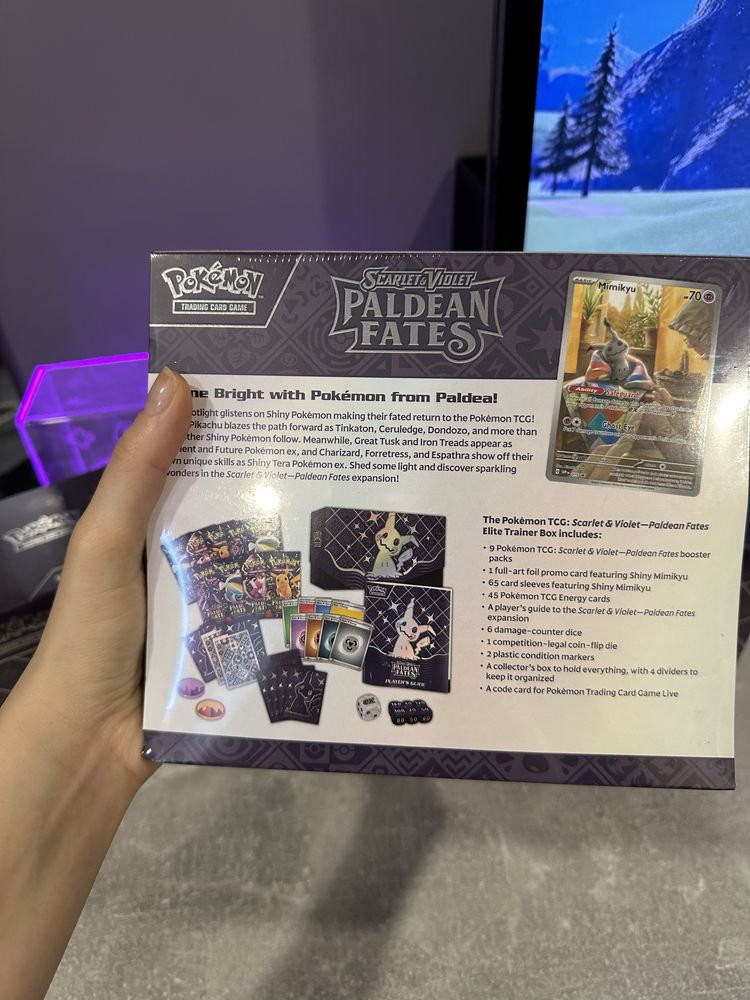 Paldean Fates Elite Trainer Box