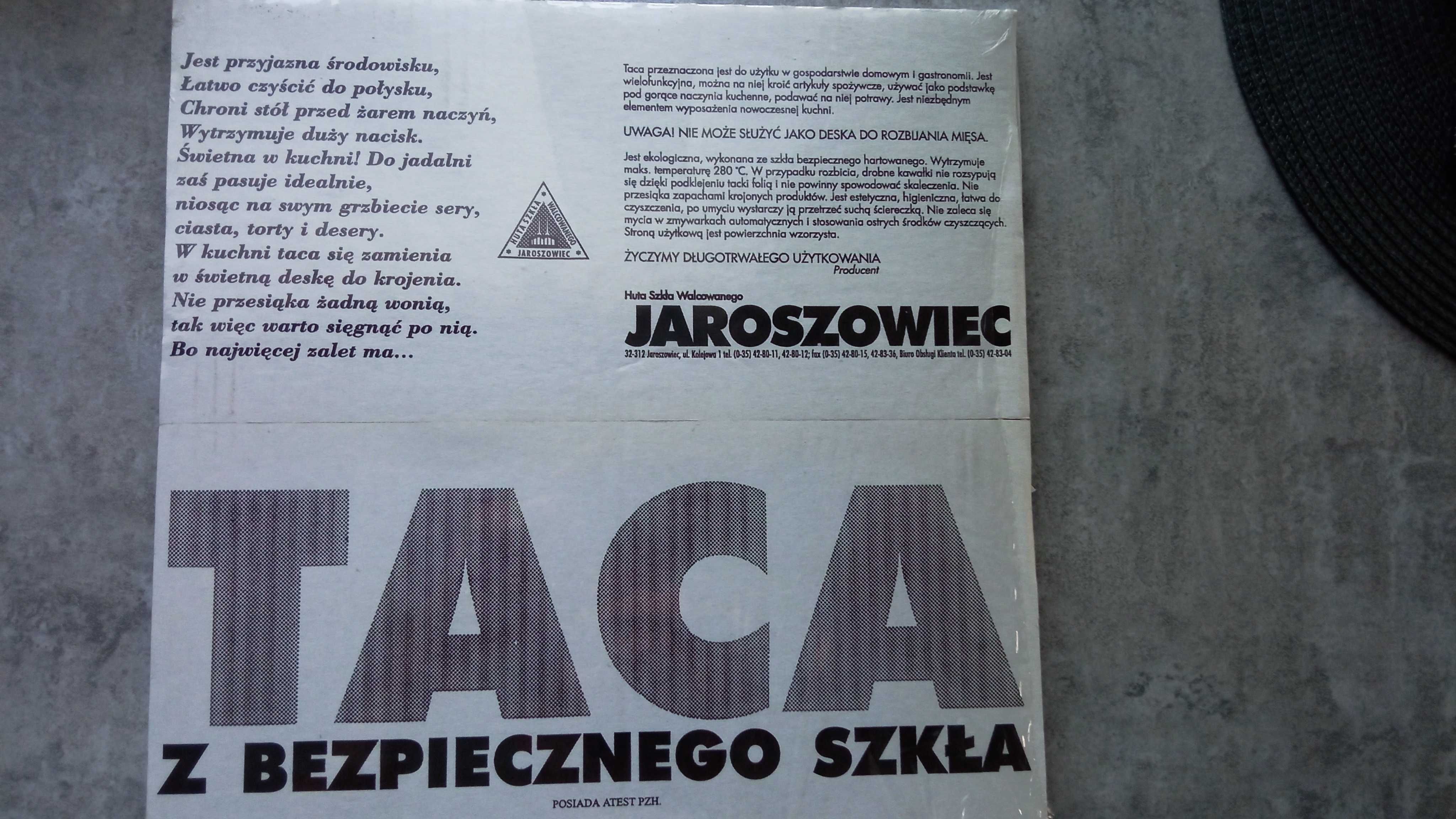 Deski do krojenia - szkło hartowane - produkt polski