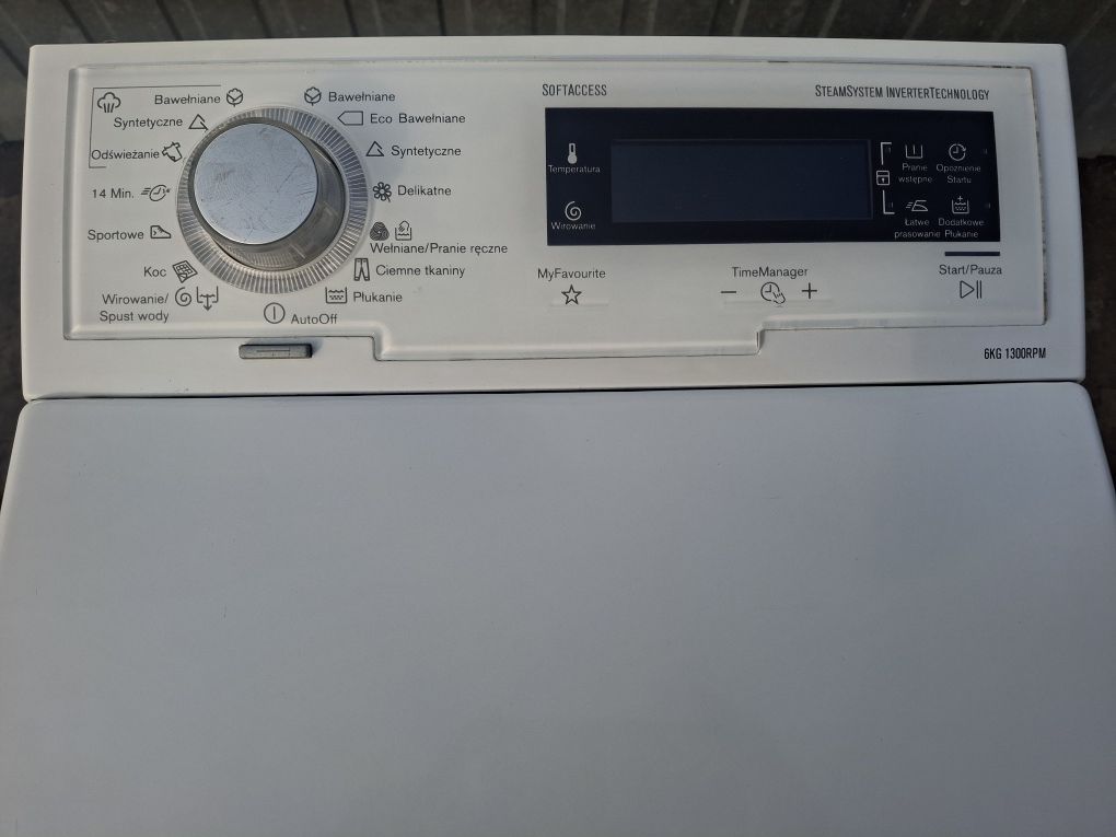 Electrolux 6kg 1300 rpm funkcja pary  gwarancja Dostawa montaż gratis