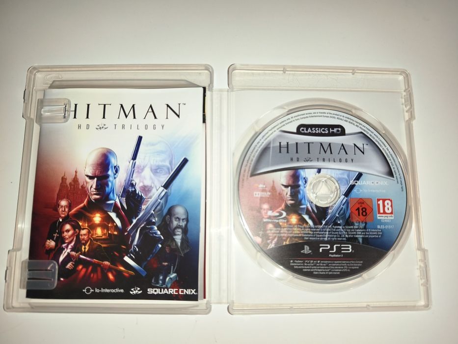 Gra Ps3 Hitman Trilogy gry PlayStation 3 GTA V Mafia Crash Minecraft