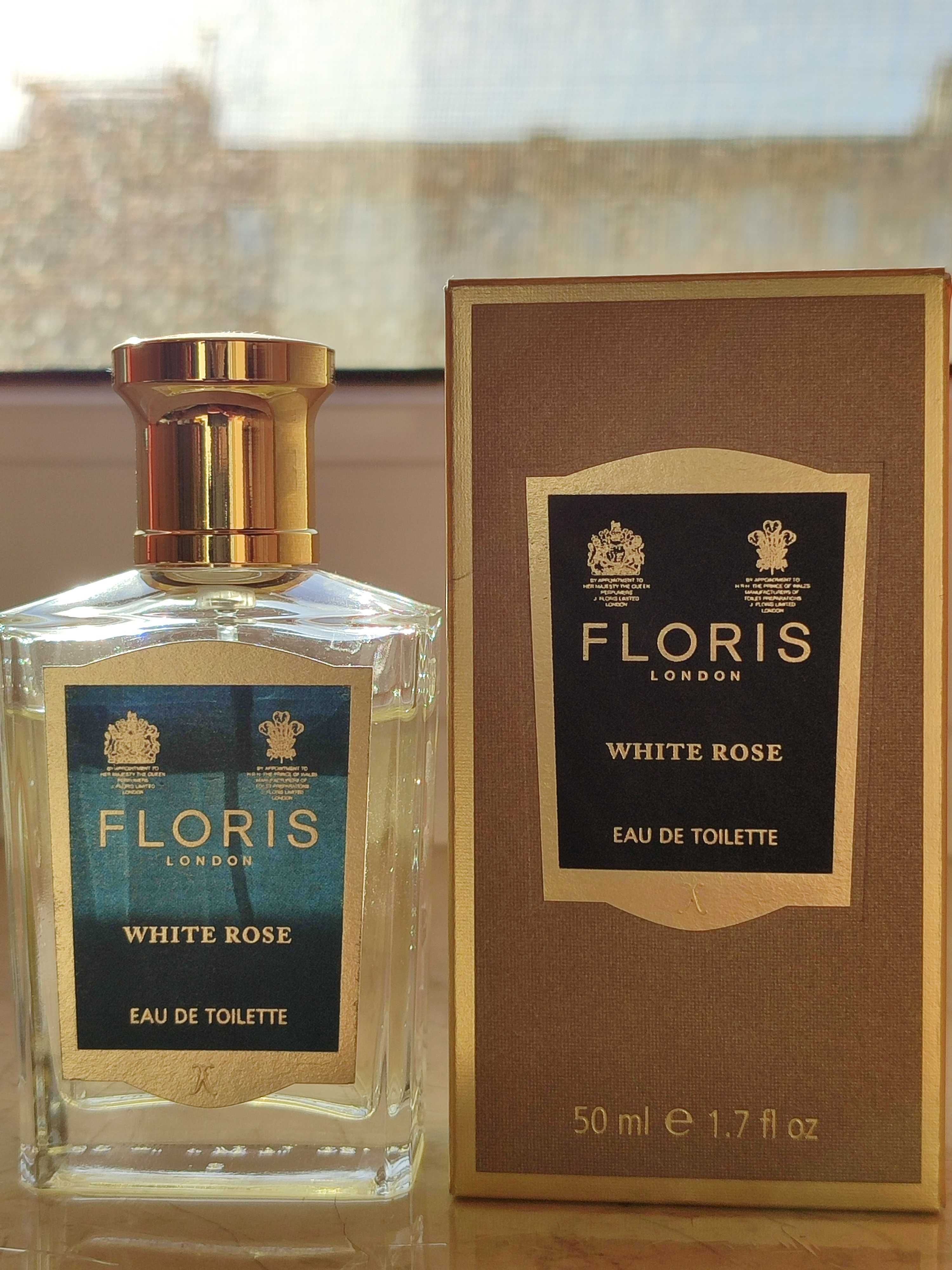 FLORIS WHITE ROSE туалетная вода 50 мл