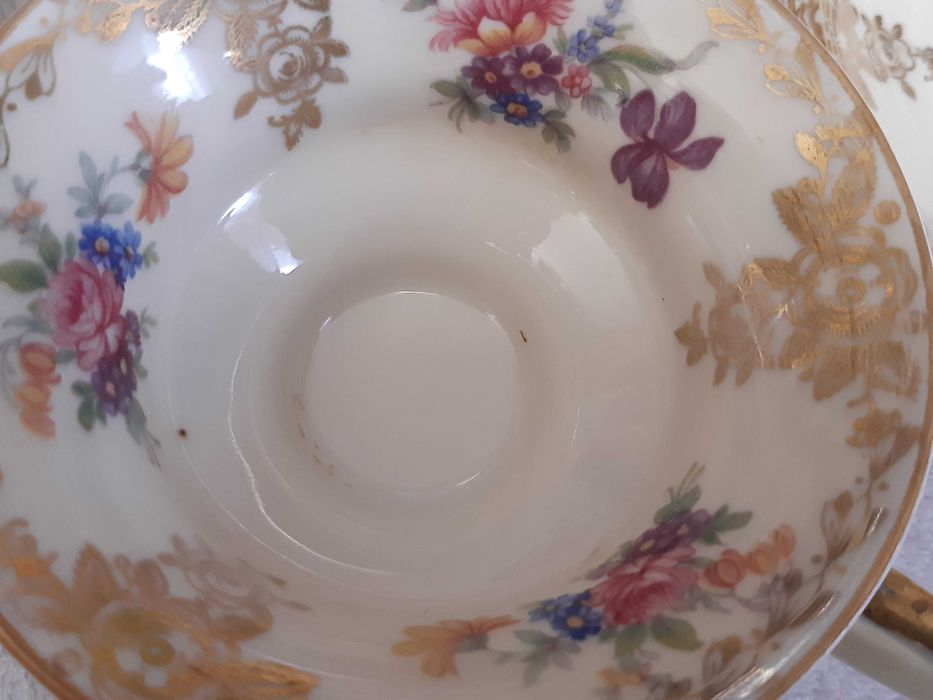 filiżanka Roschutz, ze spodeczkiem, porcelana