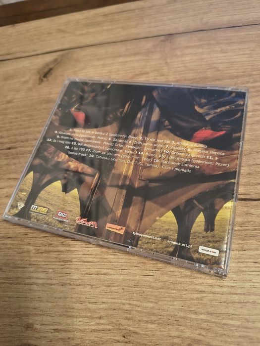 O.S.T.R. Tabasko OSTR pierwsze wydanie obwoluta 2002 hip hop cd