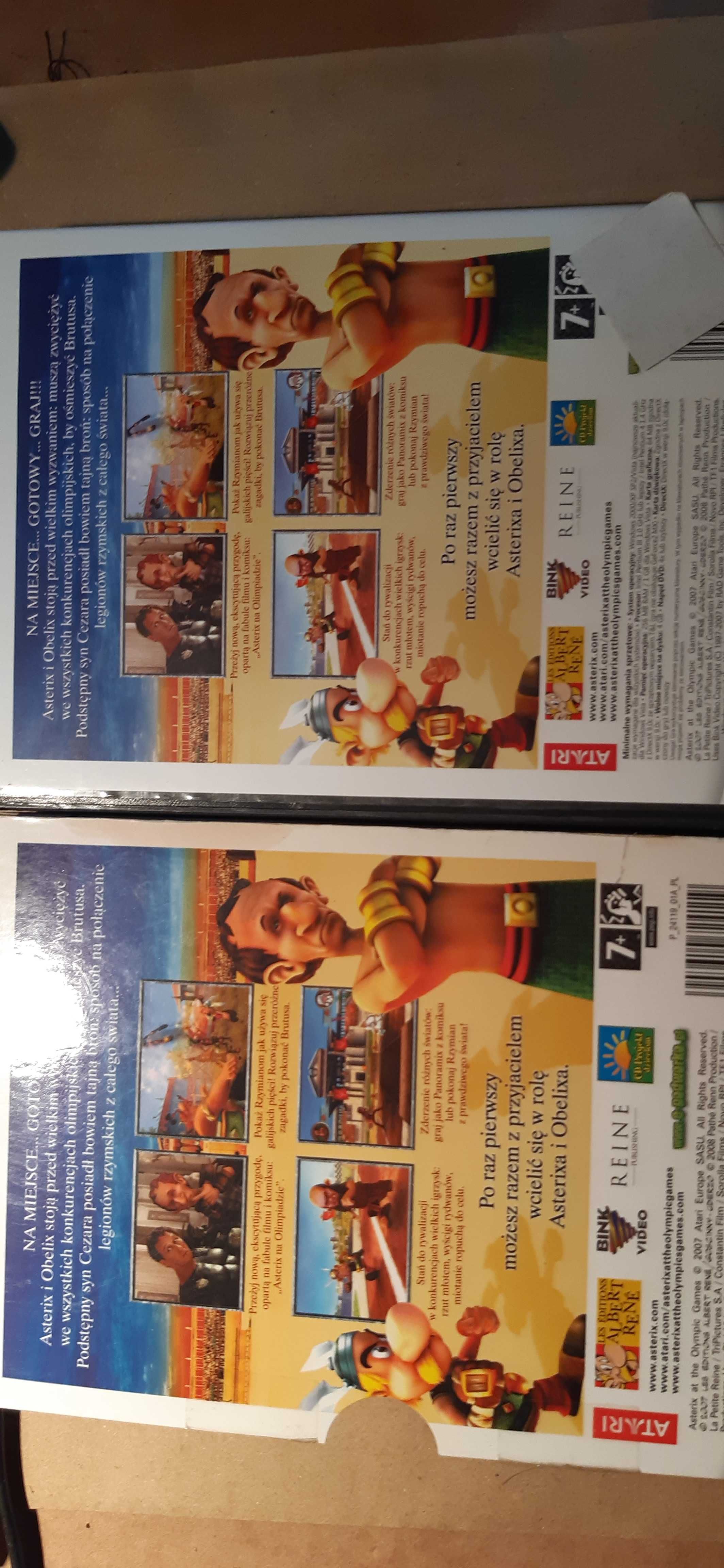 stara gra pc asterix na olimpiadzie retro pc