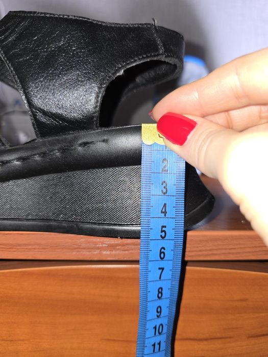 Сандалии кожаные, босоножки Mida. Размер 36,  стелька 23 см.