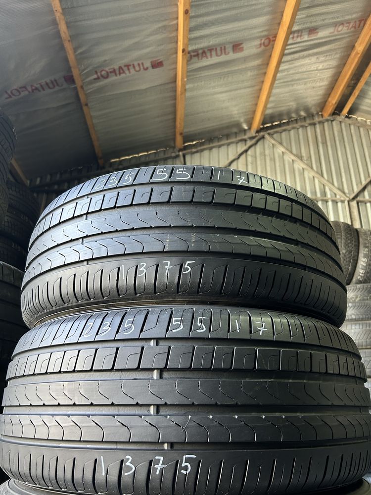 235/55/17 Pirelli пара шини з Європи літо склад резина