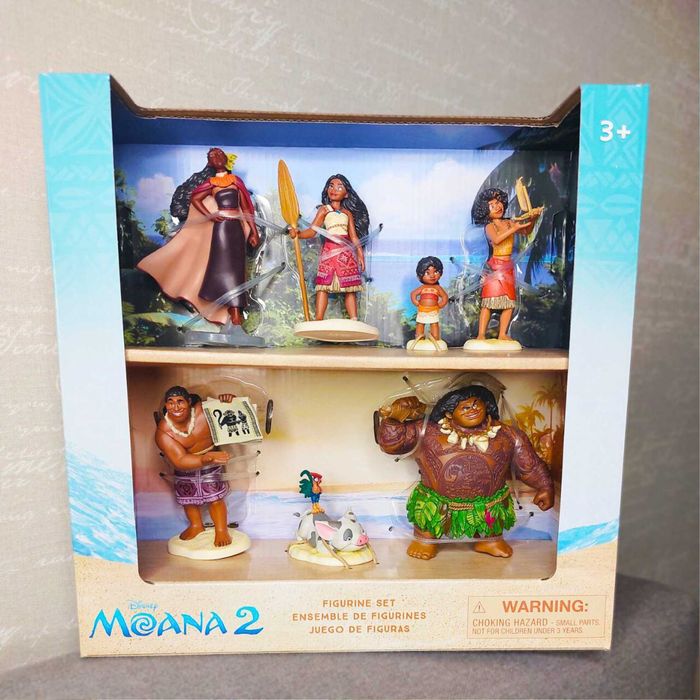 Набір ігрових фігурок Моана Ваяна 2 / Moana 2 Figure Set