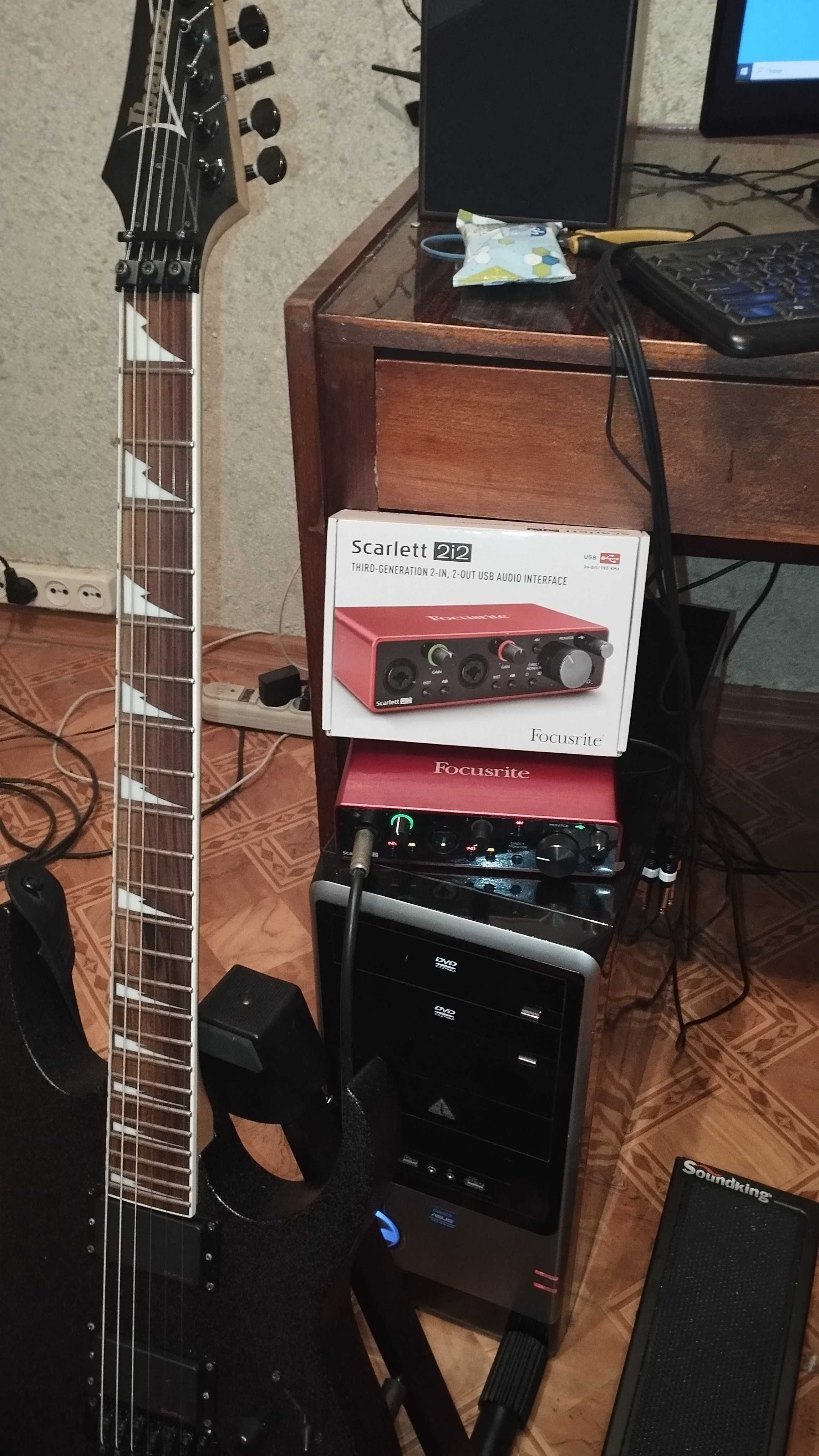 Звукова карта Focusrite scarlett 2i2 3rd Ger